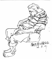 陈燕侬作品速写作品68