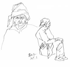 陈燕侬作品速写作品43