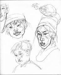 陈燕侬作品速写作品14