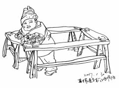 陈燕侬作品速写作品08
