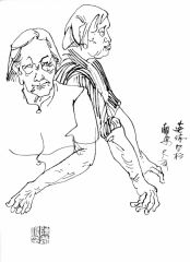 陈燕侬作品速写作品04