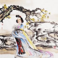 陈燕侬作品吟花
