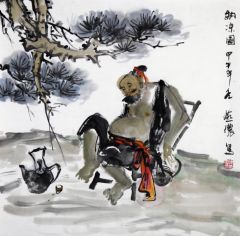 陈燕侬作品纳凉图