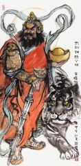 陈燕侬作品武财神赵公明