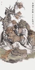 陈燕侬作品多财多寿图