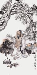 陈燕侬作品消暑图