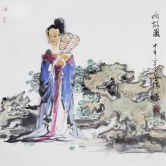 陈燕侬作品吟诗图