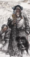 陈燕侬作品扎西德勒