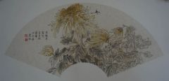 崔虹作品雅园趣之六