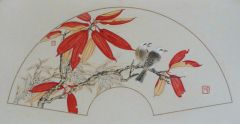 崔虹作品雅园趣之四