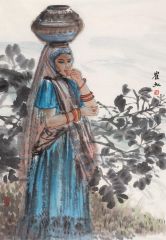 崔虹作品中印建交60周年展
