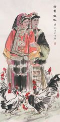 崔虹作品西蜀姐妹