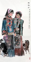 崔虹作品姐妹行