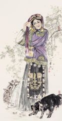 崔虹作品妆