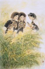 崔虹作品新凉山风情组画