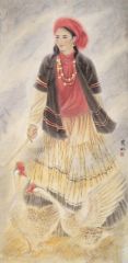 崔虹作品瑞雪