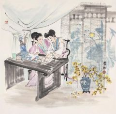 崔虹作品夜读