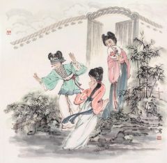 崔虹作品嘻戏