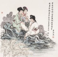 崔虹作品凉风