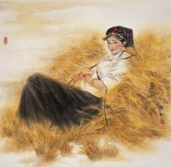 崔虹作品秋醉