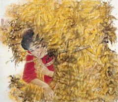 崔虹作品秋分