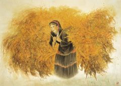 崔虹作品收获时节