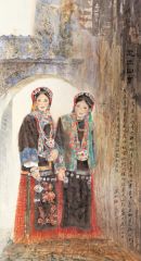 崔虹作品走出山寨