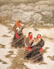 崔虹作品春雪