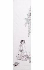 类维顺作品仕女