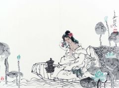 类维顺作品采莲