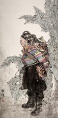 类维顺作品大凉山母子