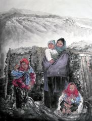 类维顺作品凉山之晨