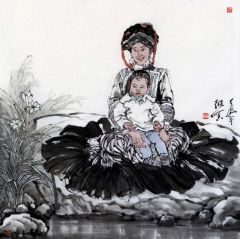 类维顺作品凉山清韵 