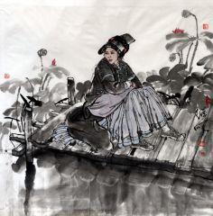 类维顺作品湖光