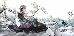类维顺作品草色青青 