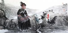 类维顺作品小溪水潺潺