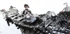 类维顺作品镜湖母子