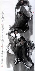 类维顺作品彝乡秋寒