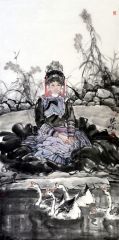 类维顺作品芦塘清幽
