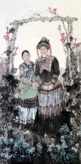 类维顺作品凉山姐妹花