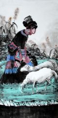 类维顺作品春牧图