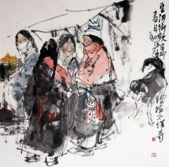 徐新平作品藏民