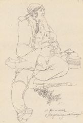 刘选让作品速写4