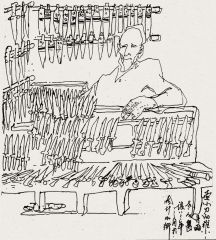 刘选让作品速写1