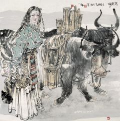 刘选让作品高原情