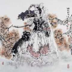 刘选让作品醉秋时节