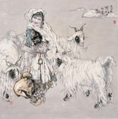 刘选让作品小古兰旦穆
