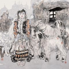 刘选让作品小巴哈古丽