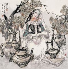 刘选让作品土陶之乡
