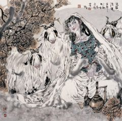 刘选让作品玉质清风